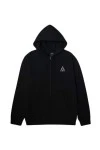 HUF Ζακέτες Unisex HUF SET TT F/Z HOODIE - ΜΑΥΡΟ