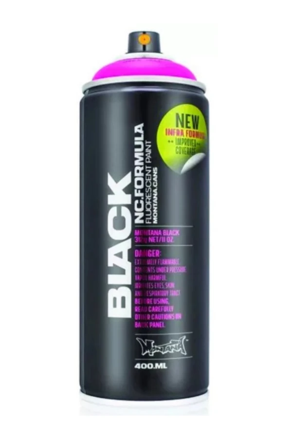 MONTANA CANS SPRAY CANS MONTANA BLACK INFRA CANS 400ML -  Fluorescent Pink
