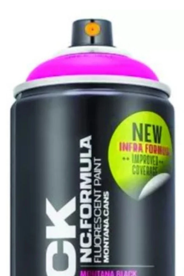MONTANA CANS SPRAY CANS MONTANA BLACK INFRA CANS 400ML -  Fluorescent Pink