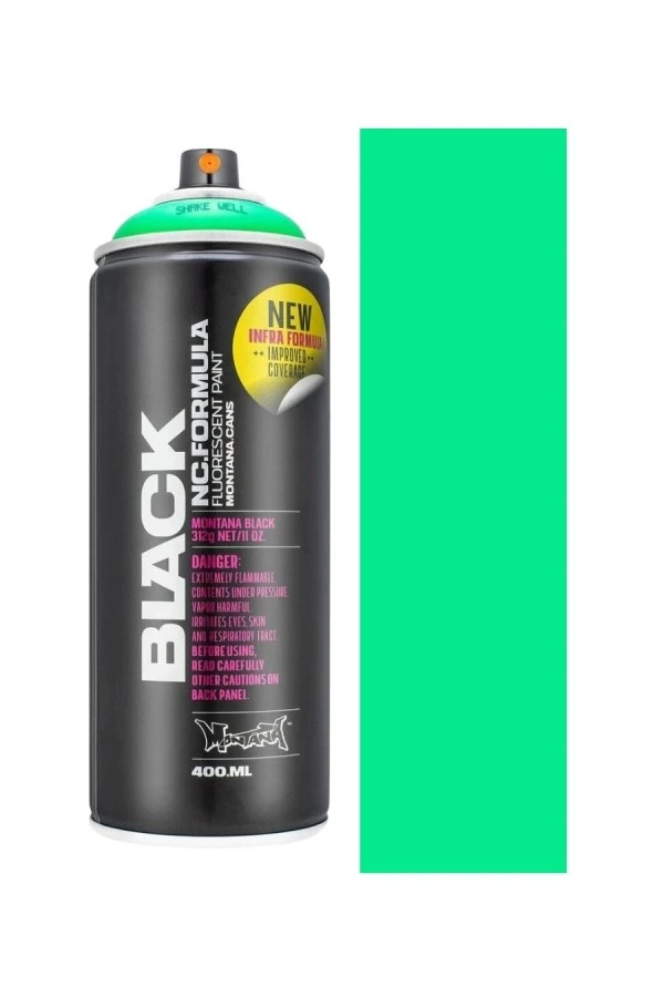 MONTANA CANS SPRAY CANS MONTANA BLACK INFRA CANS 400ML - Infra Green