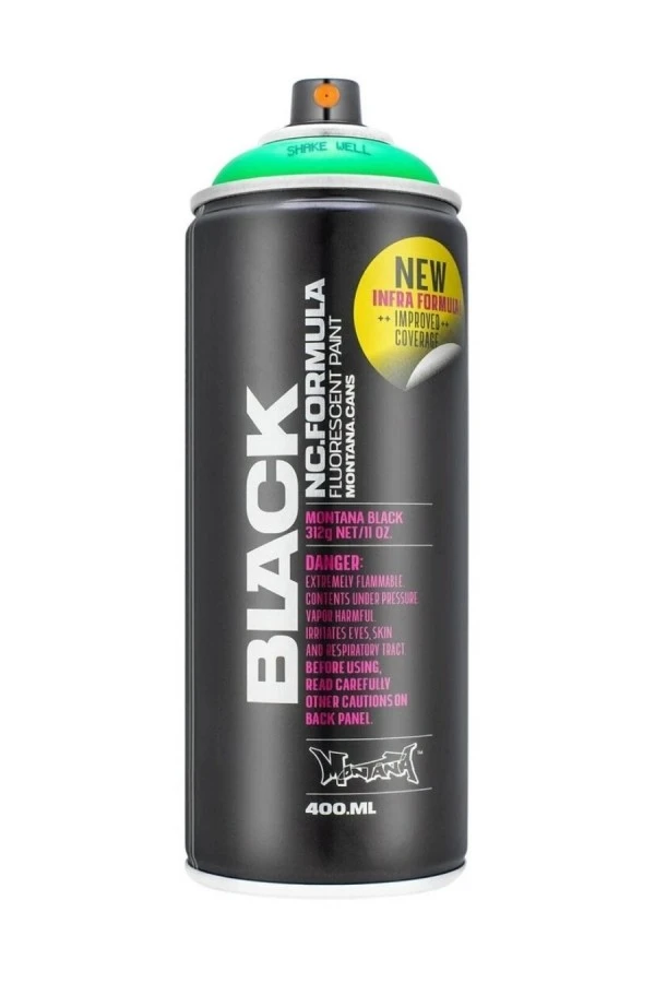 MONTANA CANS SPRAY CANS MONTANA BLACK INFRA CANS 400ML - Infra Green