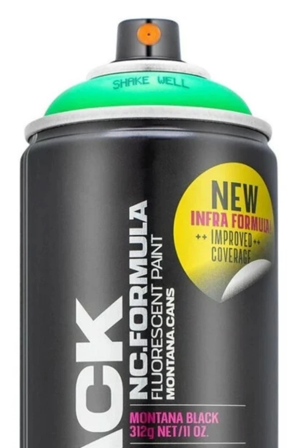 MONTANA CANS SPRAY CANS MONTANA BLACK INFRA CANS 400ML - Infra Green