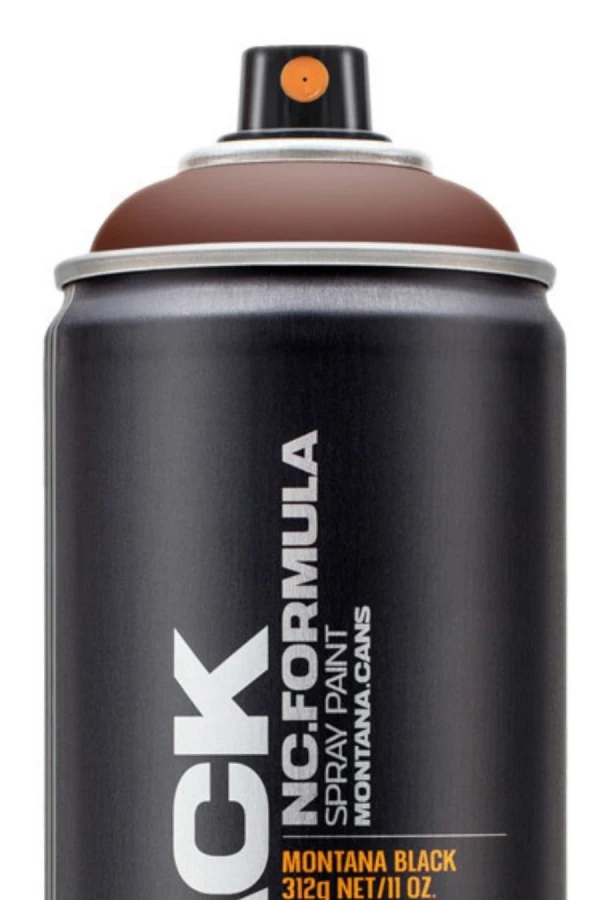 MONTANA CANS SPRAY CANS BLACK 400ML ORANGES - Brown 