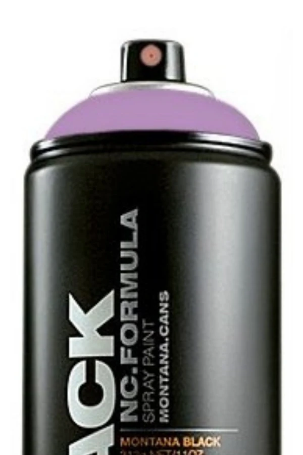 MONTANA CANS SPRAY CANS BLACK 400ML PURPLE COLORS - PURPLE