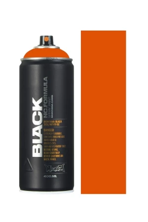 MONTANA CANS SPRAY CANS BLACK 400ML BROWN-BEIGE  COLORS - ORANGE