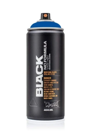 MONTANA CANS SPRAY CANS BLACK 400ML POWER COLORS - BLUE