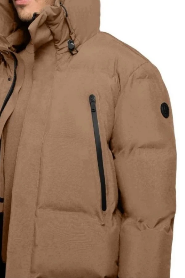 KHUJO Men’s Jacket MORSE3 - BROWN