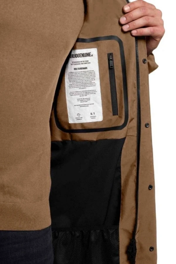KHUJO Men’s Jacket MORSE3 - BROWN