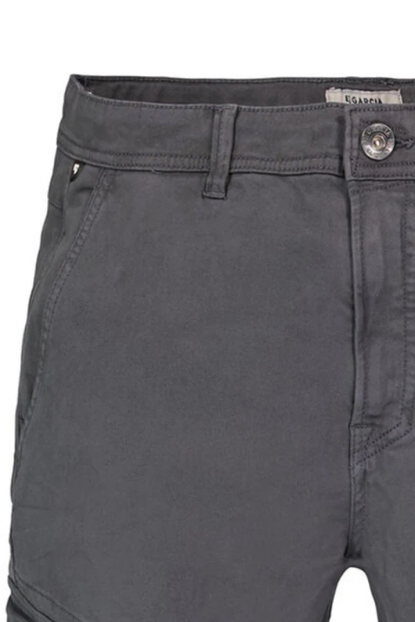 GARCIA Παντελόνι Z1127_men`s pants L34 - ΣΚΟΥΡΟ ΓΚΡΙ