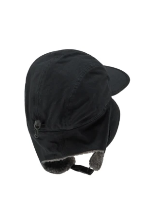SANTA CRUZ Unisex Hat  Hat Opus Dot Label Trapper - BLACK