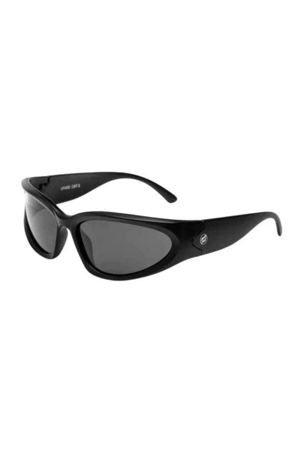 Santa Cruz Opus Dot Wrap Sunglasses Polarized - Black 