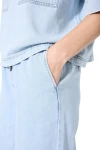 GARCIA Women's Wide Leg Pants - Light Blue