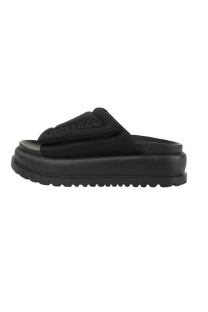BUFFALO Slides - Παντόφλες PALMA VELCRO - BLACK