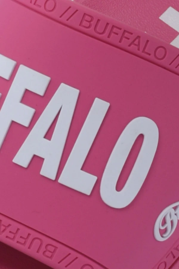 BUFFALO Playa Bold Γυναικείες Παντόφλες - Ροζ