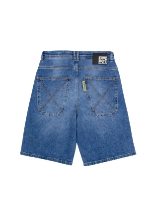 HOMEBOY Shorts - Βερμούδες x-tra BAGGY Vintage SHORTS - DENIM