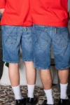 HOMEBOY Shorts - Βερμούδες x-tra BAGGY Vintage SHORTS - DENIM