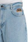 HOMEBOY Unisex Denim Βερμούδα Monster - Μπλε