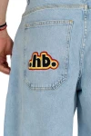 HOMEBOY Unisex Denim Βερμούδα Monster - Μπλε
