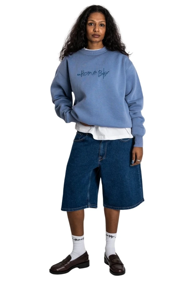 HOMEBOY Unisex Βερμούδα Retro .hb. - Denim 