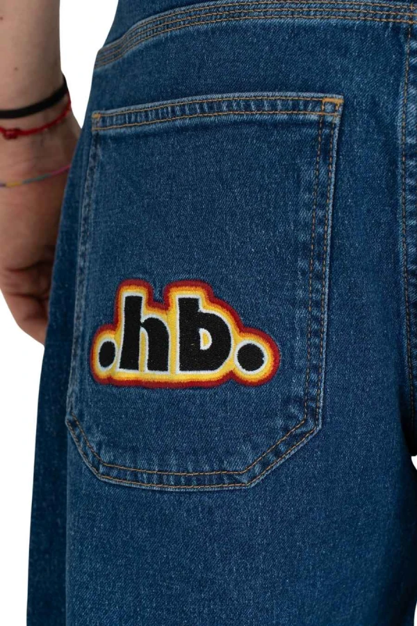 HOMEBOY Unisex Βερμούδα Retro .hb. - Denim 
