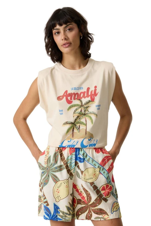 GARCIA Women’s R260203 T-Shirt - Whitecap 