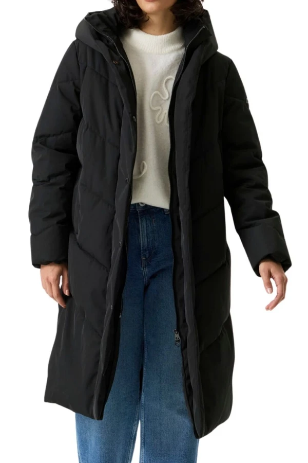 GARCIA Μπουφάν GJ2600903_ladies outdoor jacket - BLACK