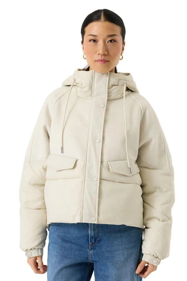 GARCIA Μπουφάν GJ2600904_ladies outdoor jacket - BEIGE