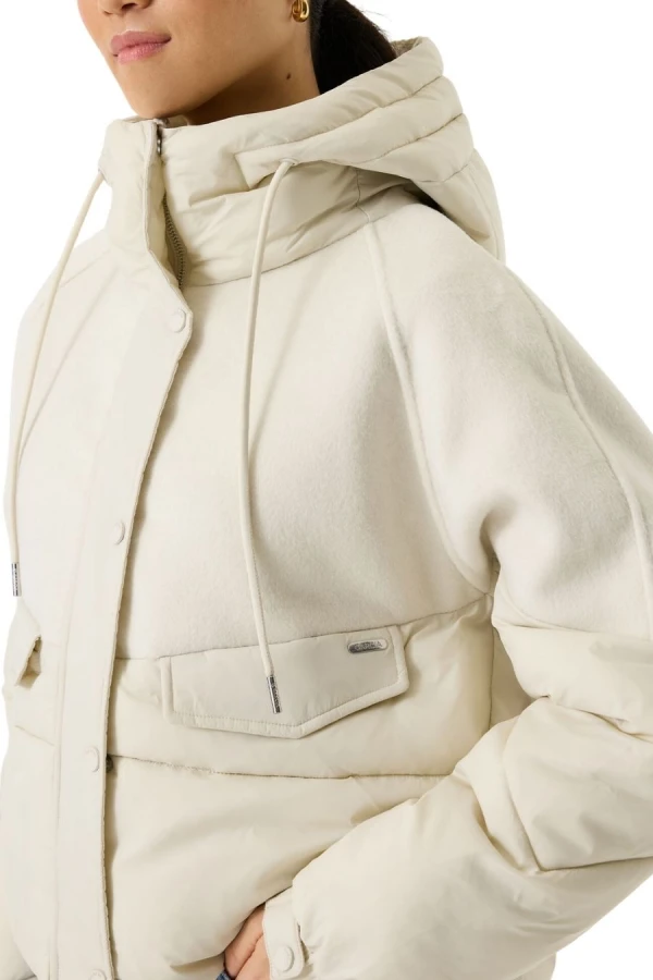 GARCIA Μπουφάν GJ2600904_ladies outdoor jacket - BEIGE