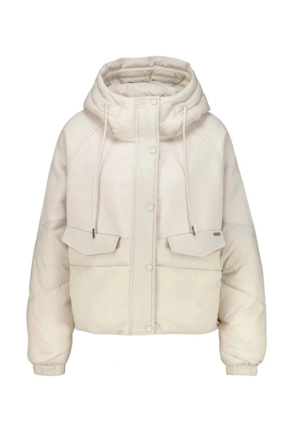 GARCIA Μπουφάν GJ2600904_ladies outdoor jacket - BEIGE