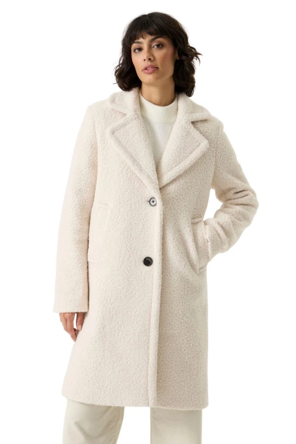 GARCIA Μπουφάν GJ2600910_ladies outdoor jacket - BEIGE