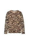 GARCIA U260011 Μακρυμάνικη Μπλούζα - Zebra Print