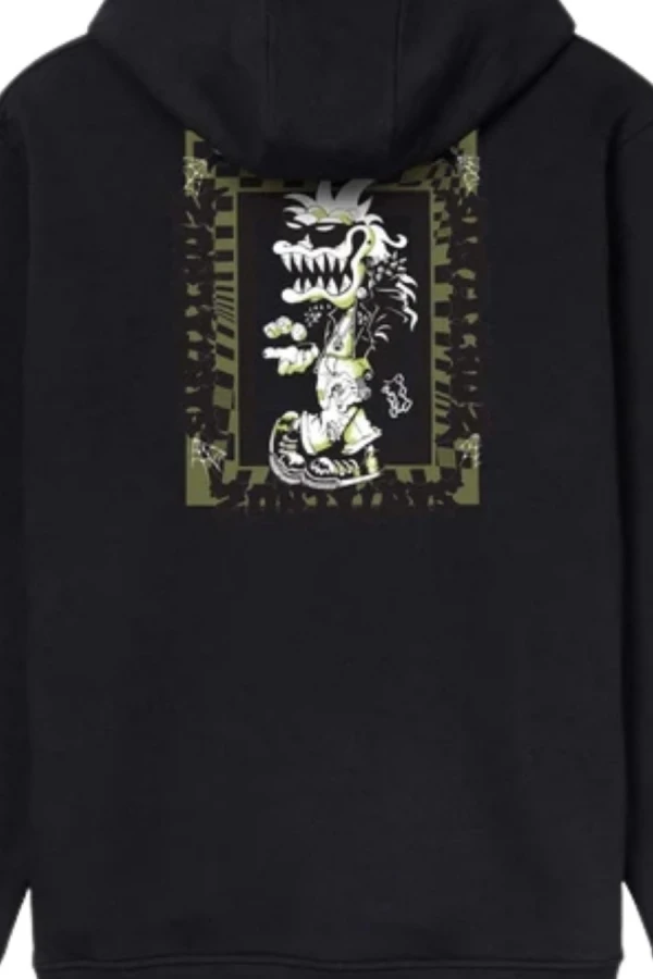SANTA CRUZ Φούτερ με Κουκούλα Punk Gremlin Hood - BLACK