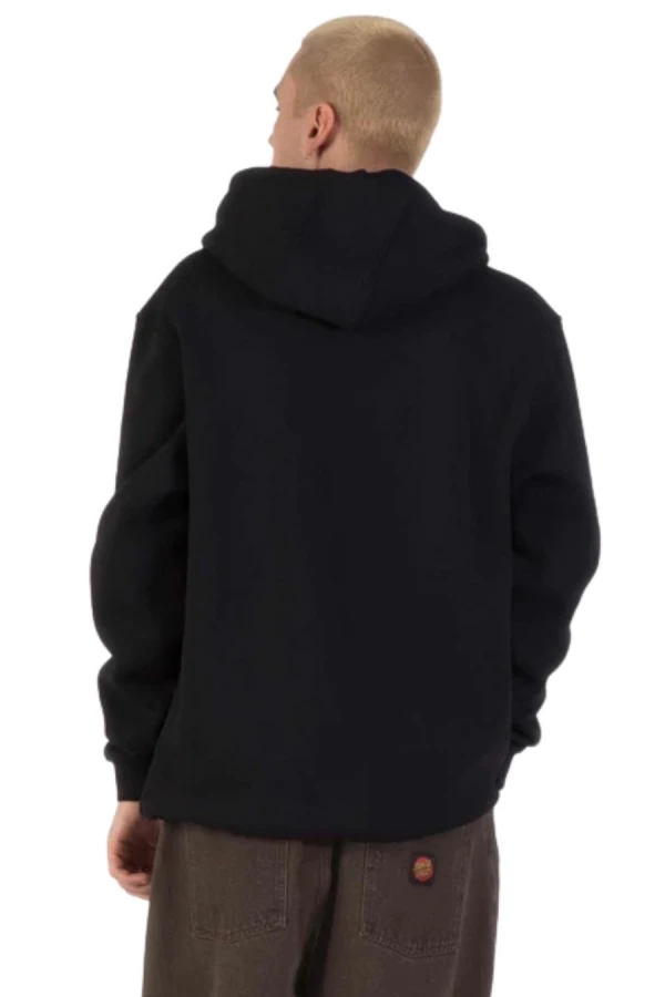 SANTA CRUZ Φούτερ με Κουκούλα Dot Guy Front Hood - BLACK