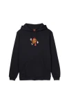 SANTA CRUZ Φούτερ με Κουκούλα Dot Guy Front Hood - BLACK