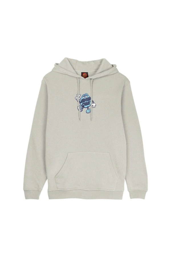 SANTA CRUZ Men's Dot Guy Front Hood – Grey