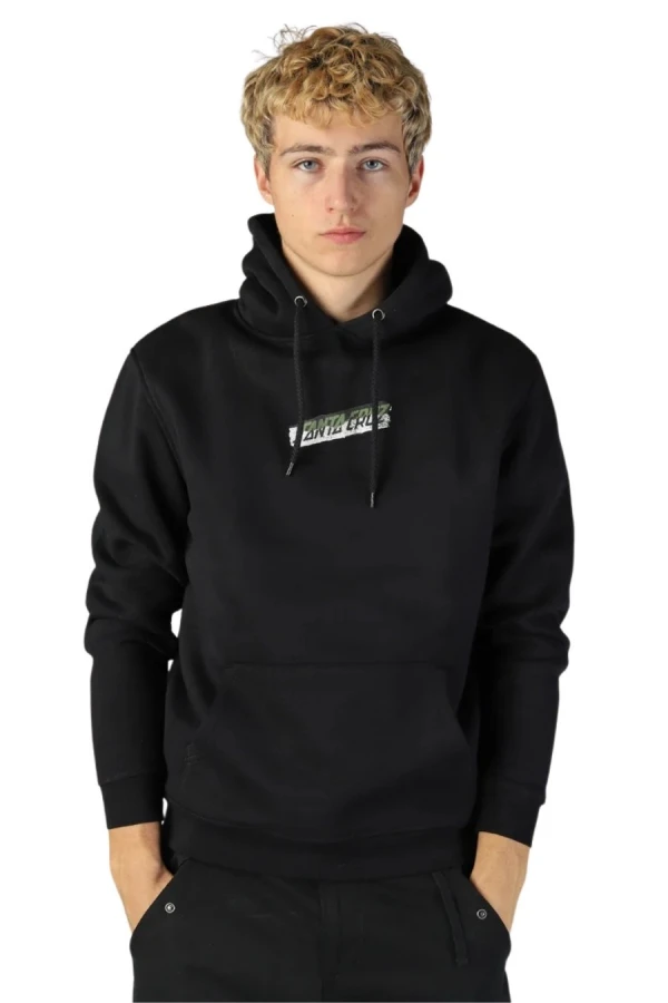 SANTA CRUZ Φούτερ με Κουκούλα Damaged Hand Hood - BLACK