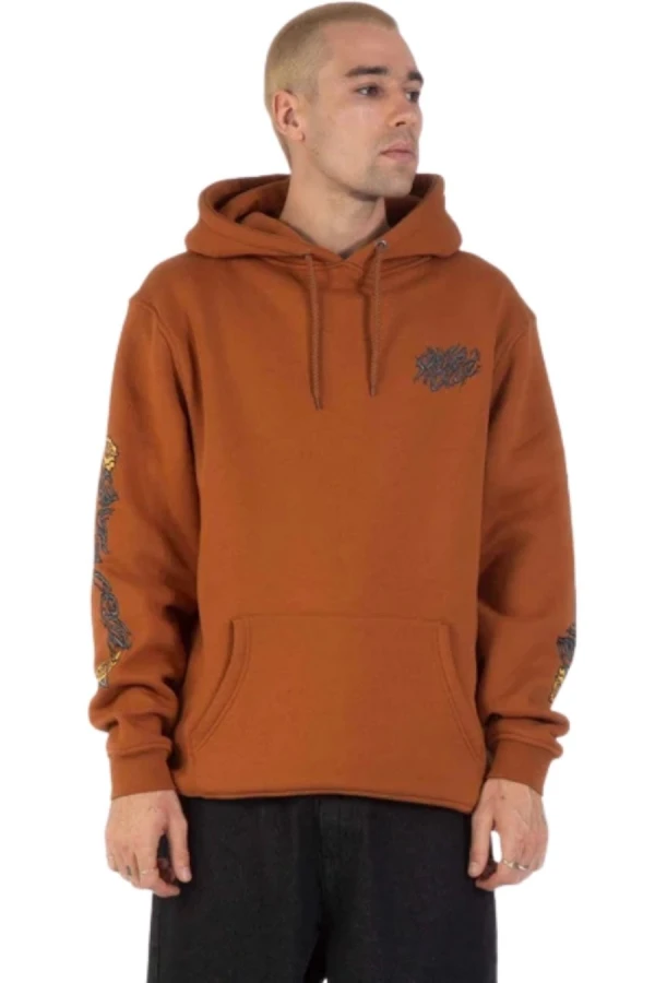 SANTA CRUZ Φούτερ με Κουκούλα Rankine Monster Hood - ORANGE