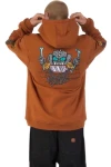 SANTA CRUZ Φούτερ με Κουκούλα Rankine Monster Hood - ORANGE