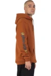 SANTA CRUZ Φούτερ με Κουκούλα Rankine Monster Hood - ORANGE