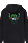 SANTA CRUZ Φούτερ με Κουκούλα Rankine Monster Hood - BLACK