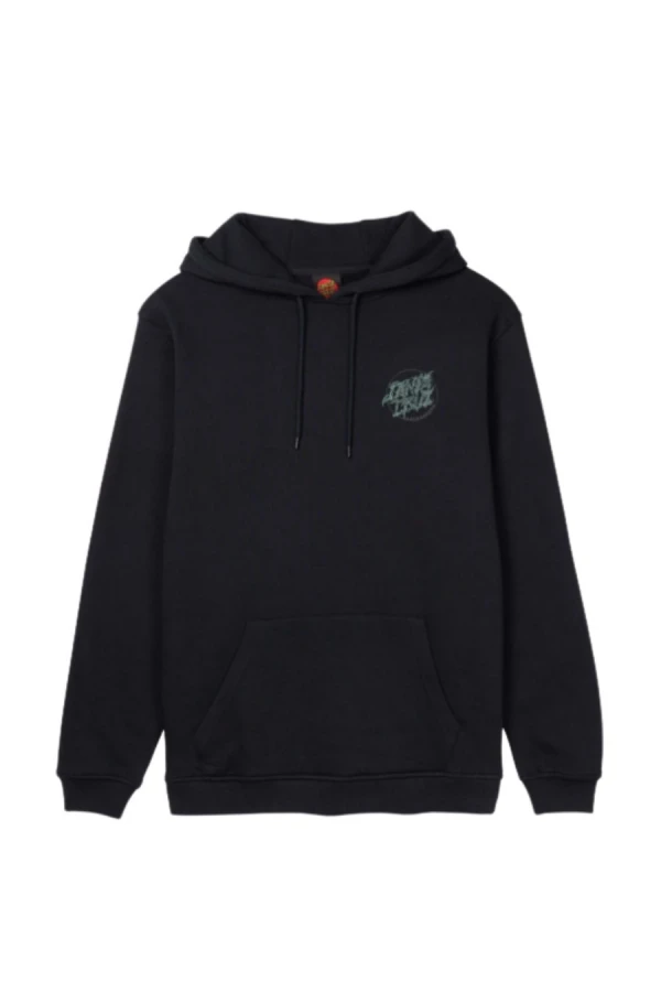 SANTA CRUZ Φούτερ με Κουκούλα Scourge Dot Hood - BLACK