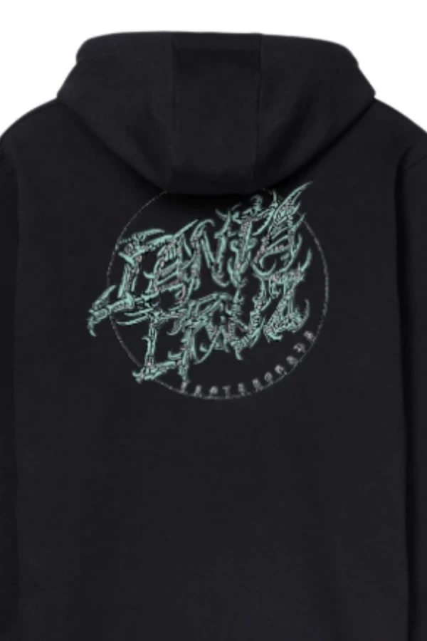 SANTA CRUZ Φούτερ με Κουκούλα Scourge Dot Hood - BLACK