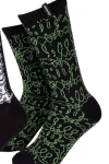 SANTA CRUZ Punk Web Crew Socks 2 Pack - Black