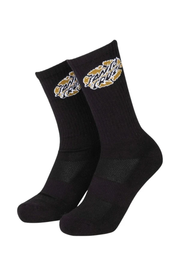 SANTA CRUZ Κάλτσες Broken Dot Sock - BLACK