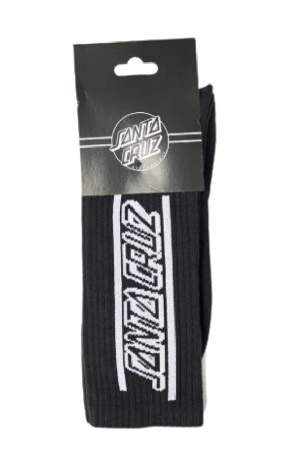 SANTA CRUZ Κάλτσες Finish Line Socks (2 Pack) - BLACK