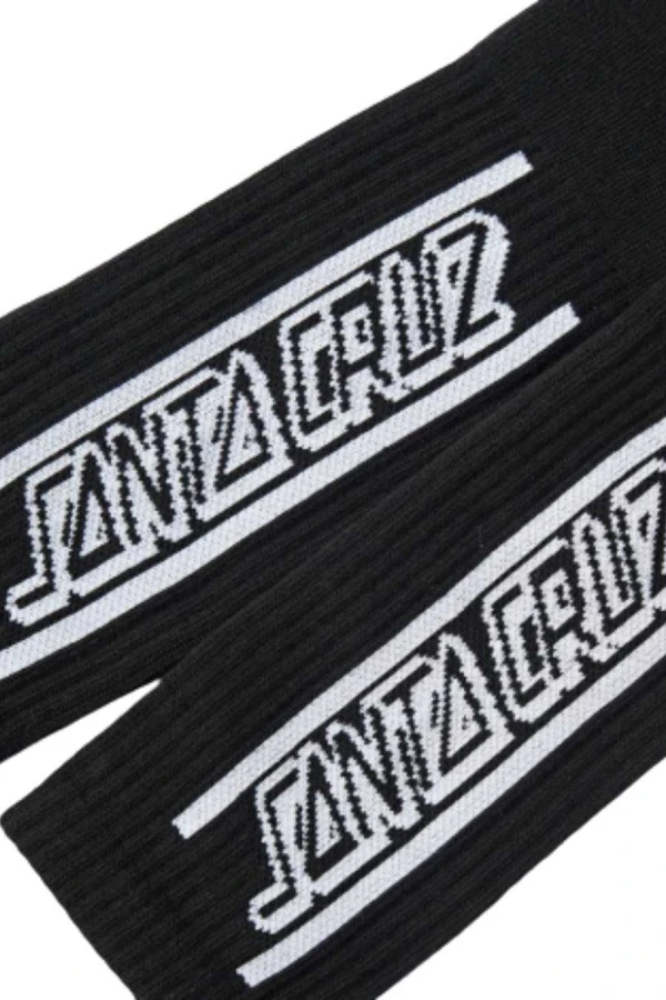 SANTA CRUZ Finish Line Κάλτσες 2 Ζευγάρια - Μαύρο