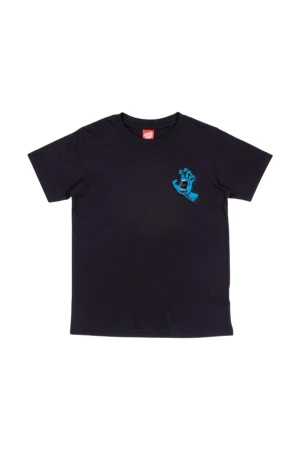 SANTA CRUZ T-Shirts Screaming Hand Chest SP26 NEW - BLACK
