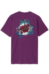 SANTA CRUZ Men's Grabke Exploding Dot T-Shirt - Purple