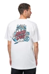 SANTA CRUZ T-Shirts Grabke Exploding Dot T-Shirt - WHITE