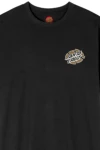 SANTA CRUZ T-Shirts Grabke Exploding Dot T-Shirt - BLACK